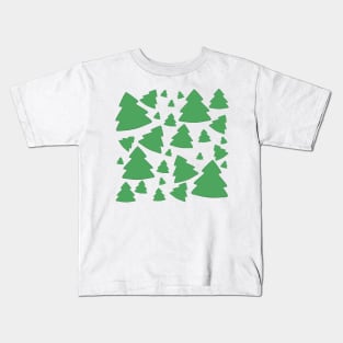 Fir Tree Pattern Kids T-Shirt